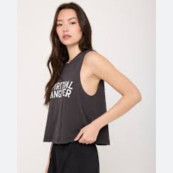 NWT SPIRITUAL GANGSTER VARSITY CROP TANK SZ MEDIUM - Picture 2 of 11